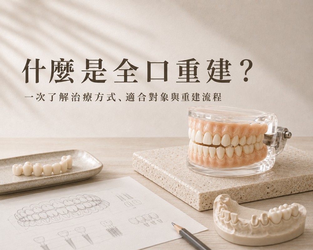 什麼是全口重建？一次了解治療方式、適合對象與重建流程